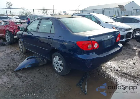 2006 Toyota Corolla Le z USA, uszkodzony, nr VIN 2T1BR32E76C653769